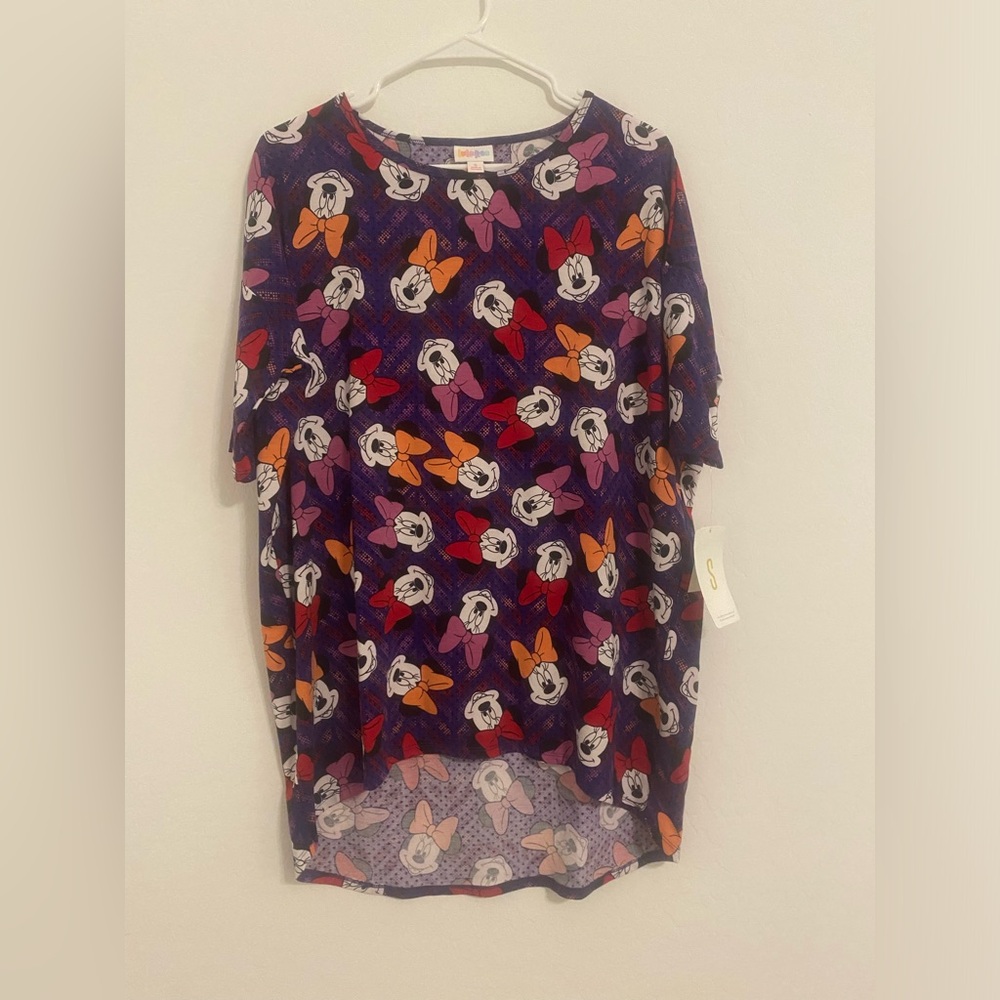 LuLaRoe Minnie Mouse Irma tunic